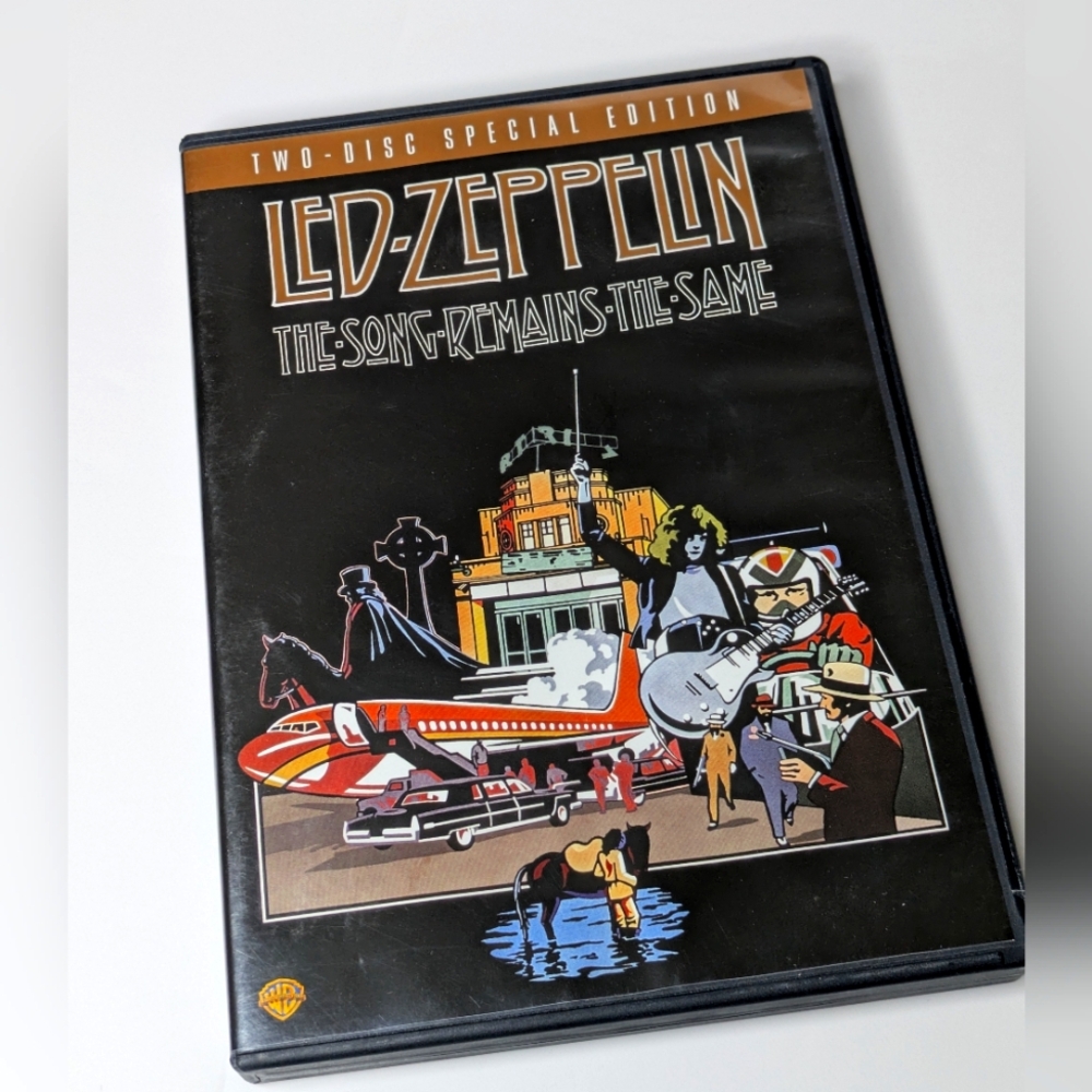 Led Zeppelin - The Song Remains the Same DVD 2 Disc Special Edition VG Condition
